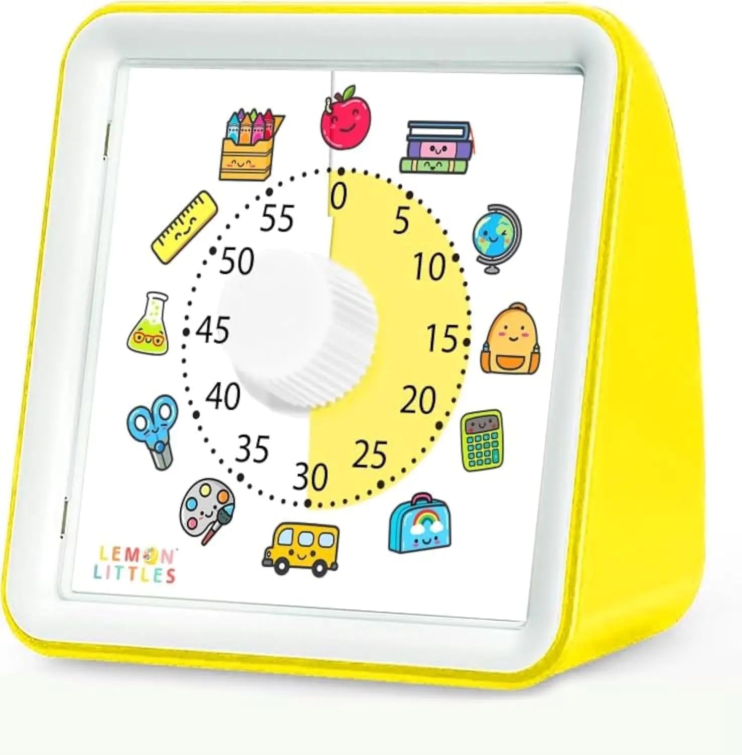 Visual Timer for Kids Toddler Autism ADHD & Preschool Classroom - Animal Silent Countdown Timers - 60 Minute Productivity & Time Management Clock (School)
